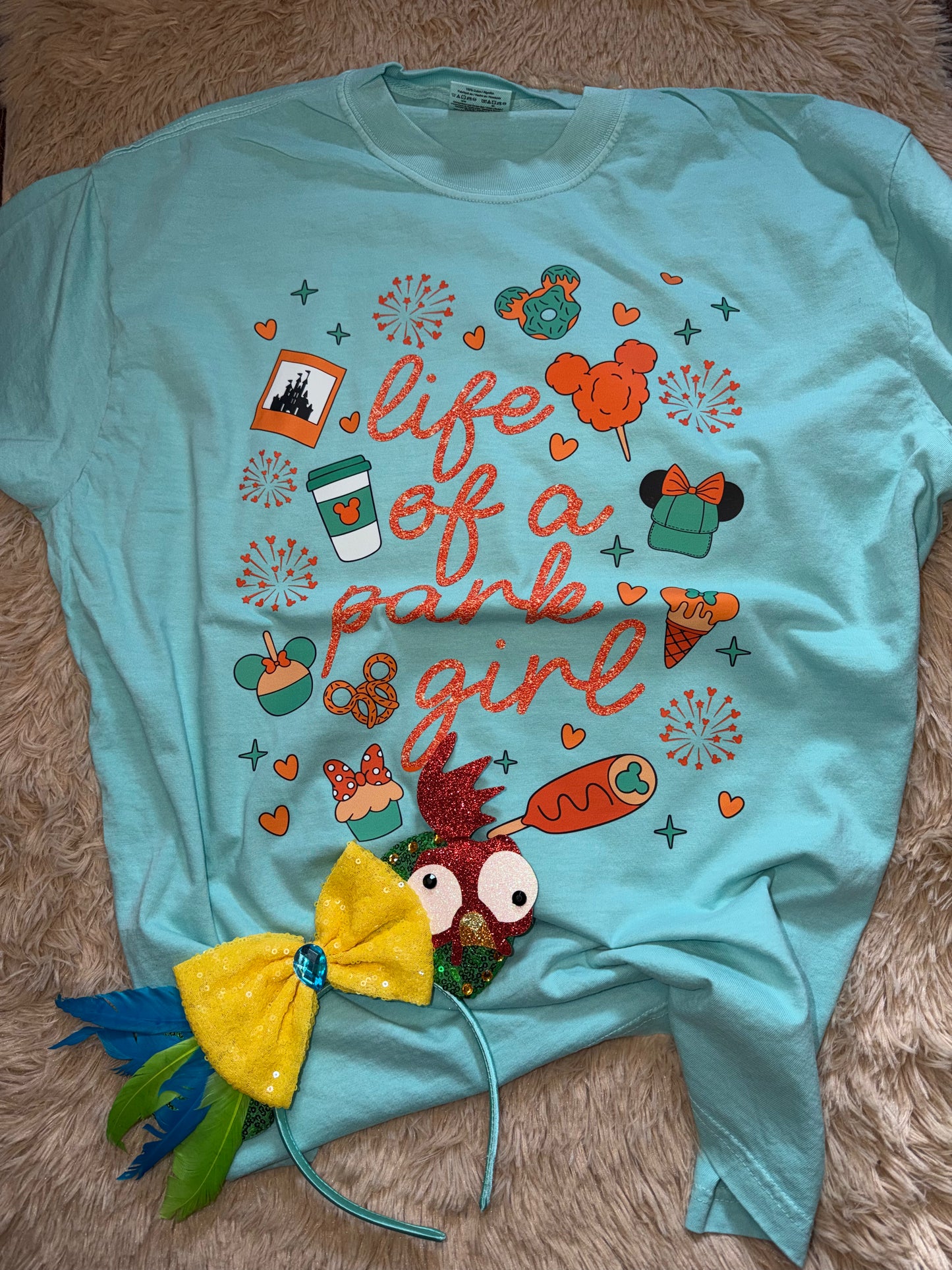 Life of a park girl Chalky Mint Tshirt