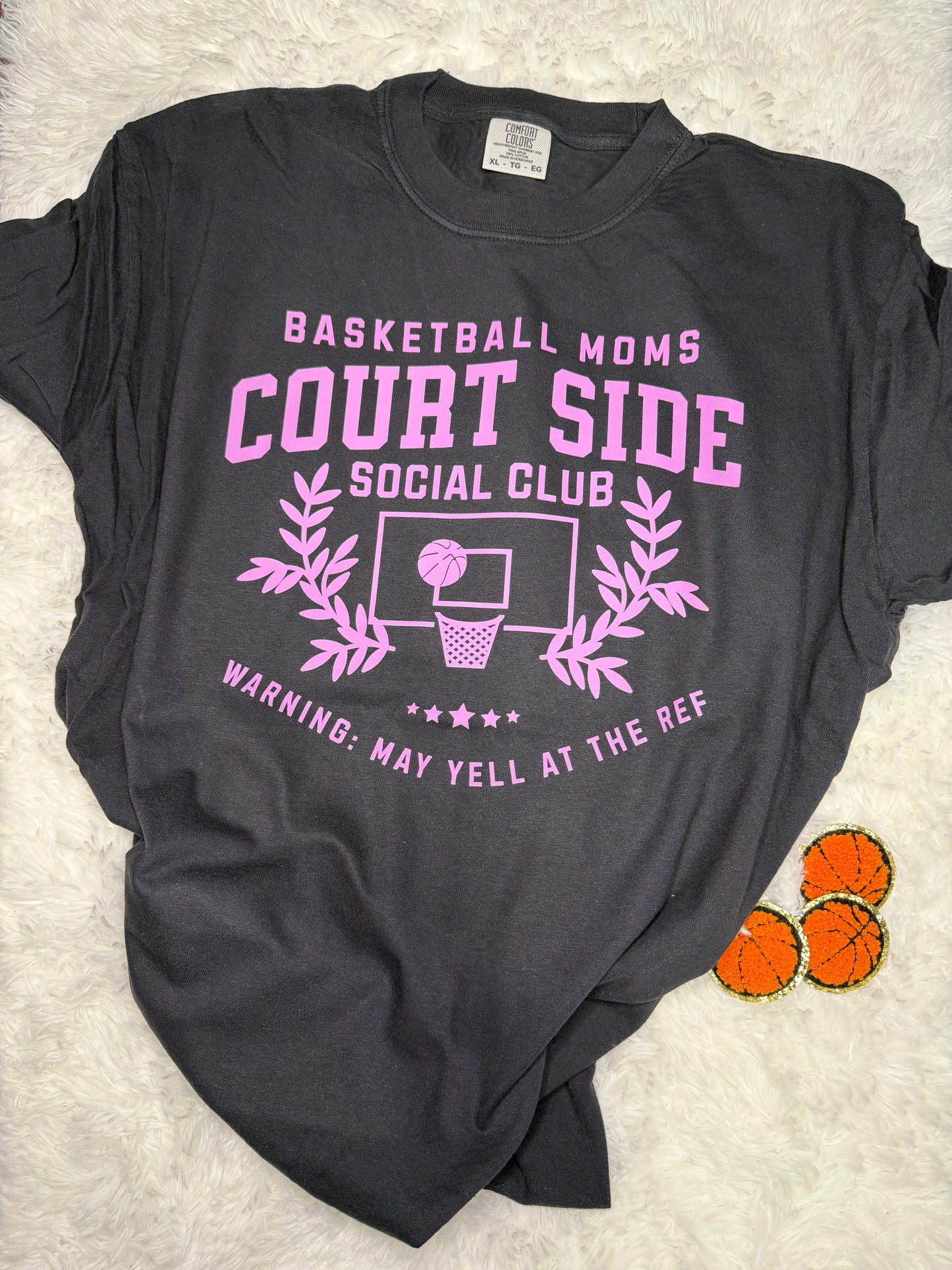 Court side Social Club Black T shirt