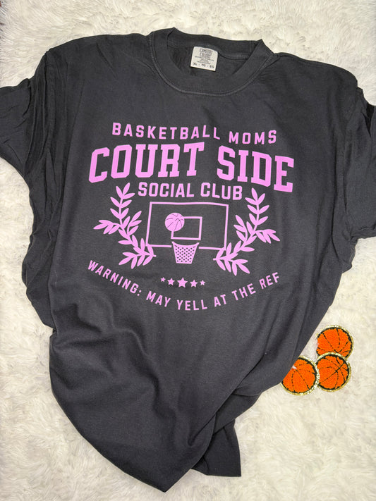 Court side Social Club Black T shirt
