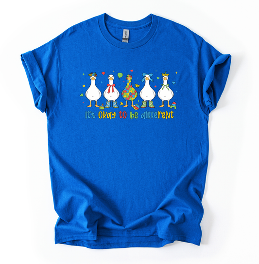 Its ok Youth Royal Gildan Tshirt