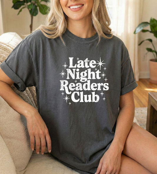 Late night white unisex pepper comfort colors tshirt