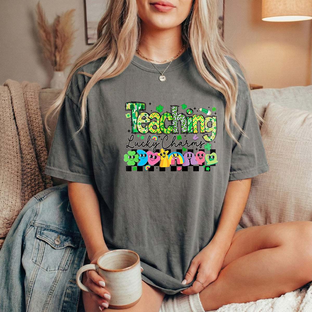 Luck Charms Grey Tshirt