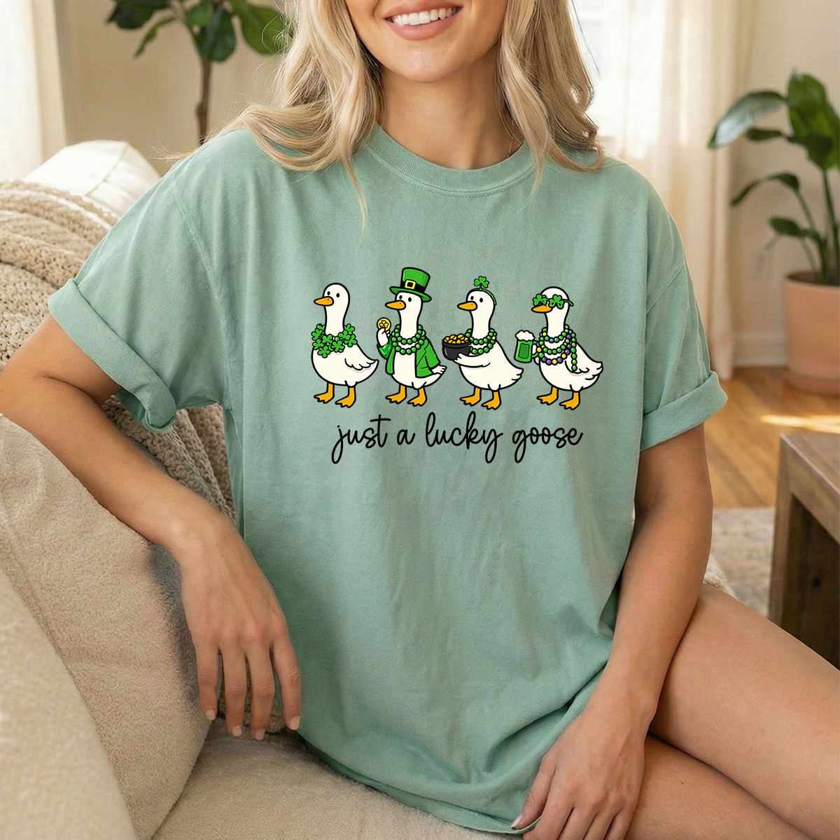 Lucky Goose Black Bay Tshirt