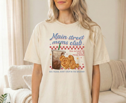 Main Street unisex ivory comfort colors t shirt