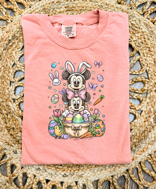 Mouse Easter Terracotta Youth Tshirt