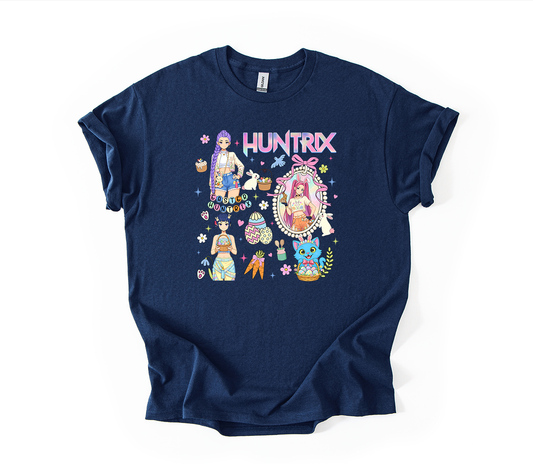 Huntrix Navy Gildan Unisex Adult Tshirt