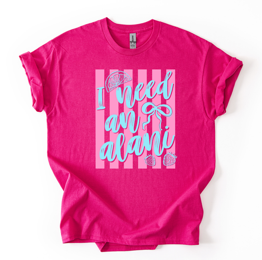Need Alani Unisex Heliconia Gildan Tshirt