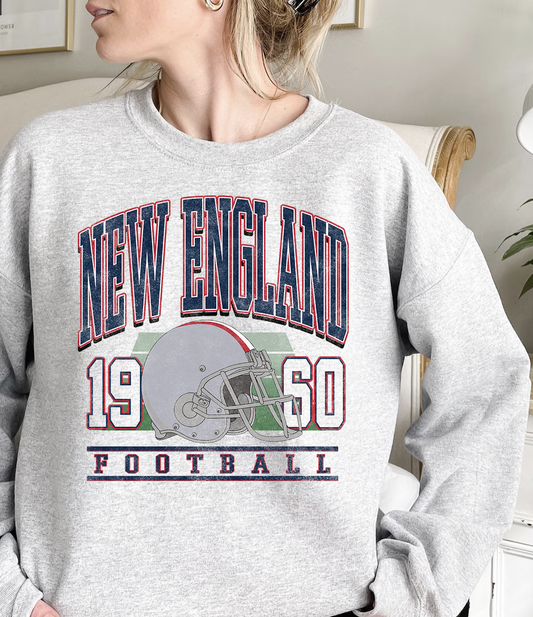 New England Sports Grey Crewneck Sweater