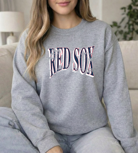 RS Sports Grey Unisex Gildan Crewneck Sweatshirt