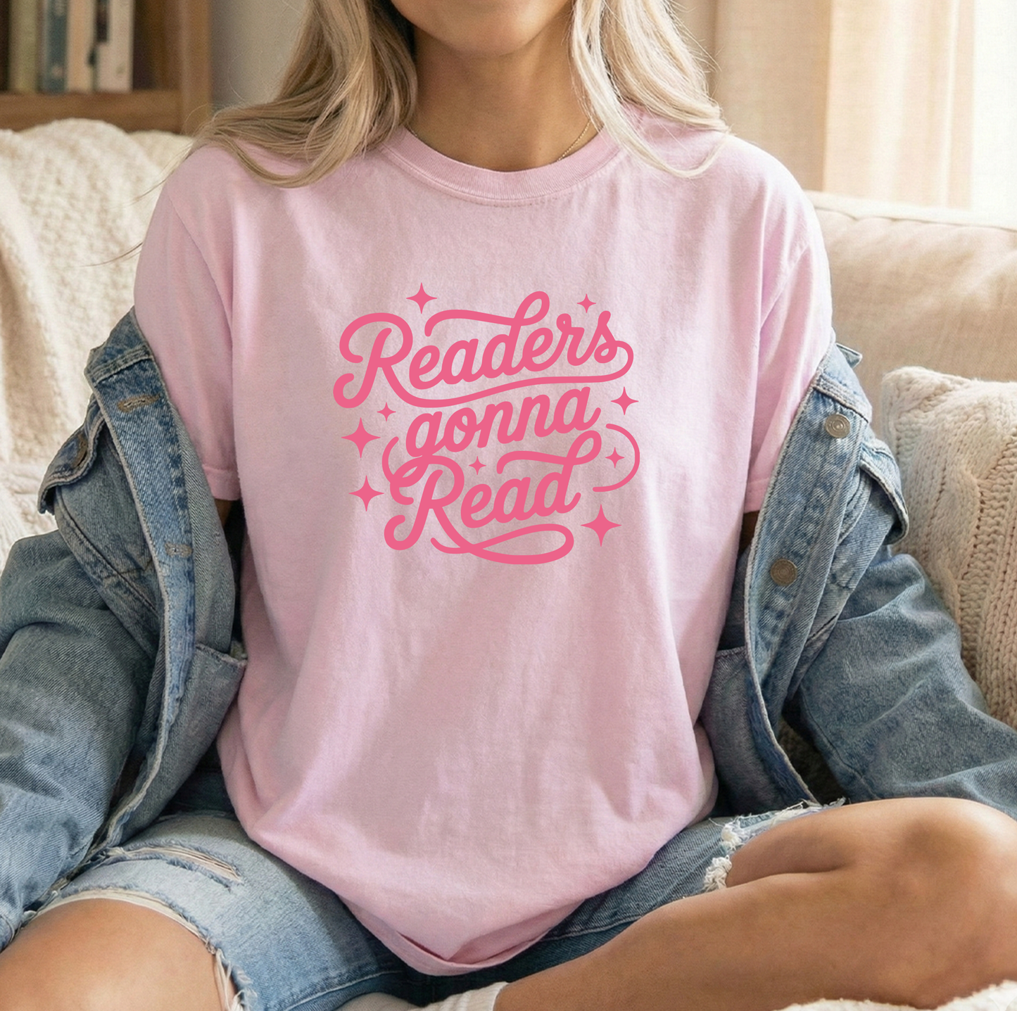 Readers gonna read Unisex Blossom Comfort colors Tshirt