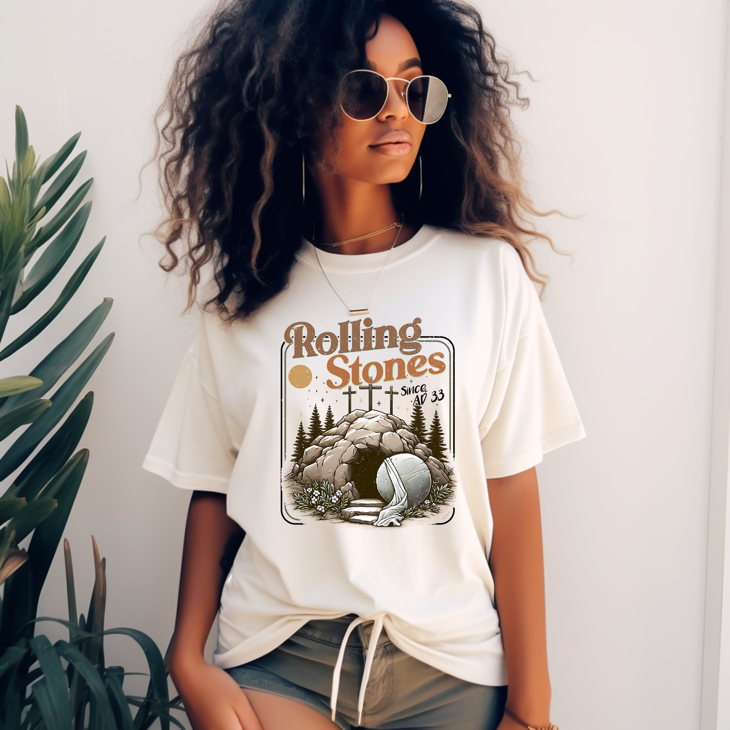 Rolling Stone Ivory Tshirt