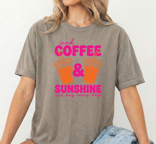 SC cups Khaki Comfort Colors Unisex Adult T