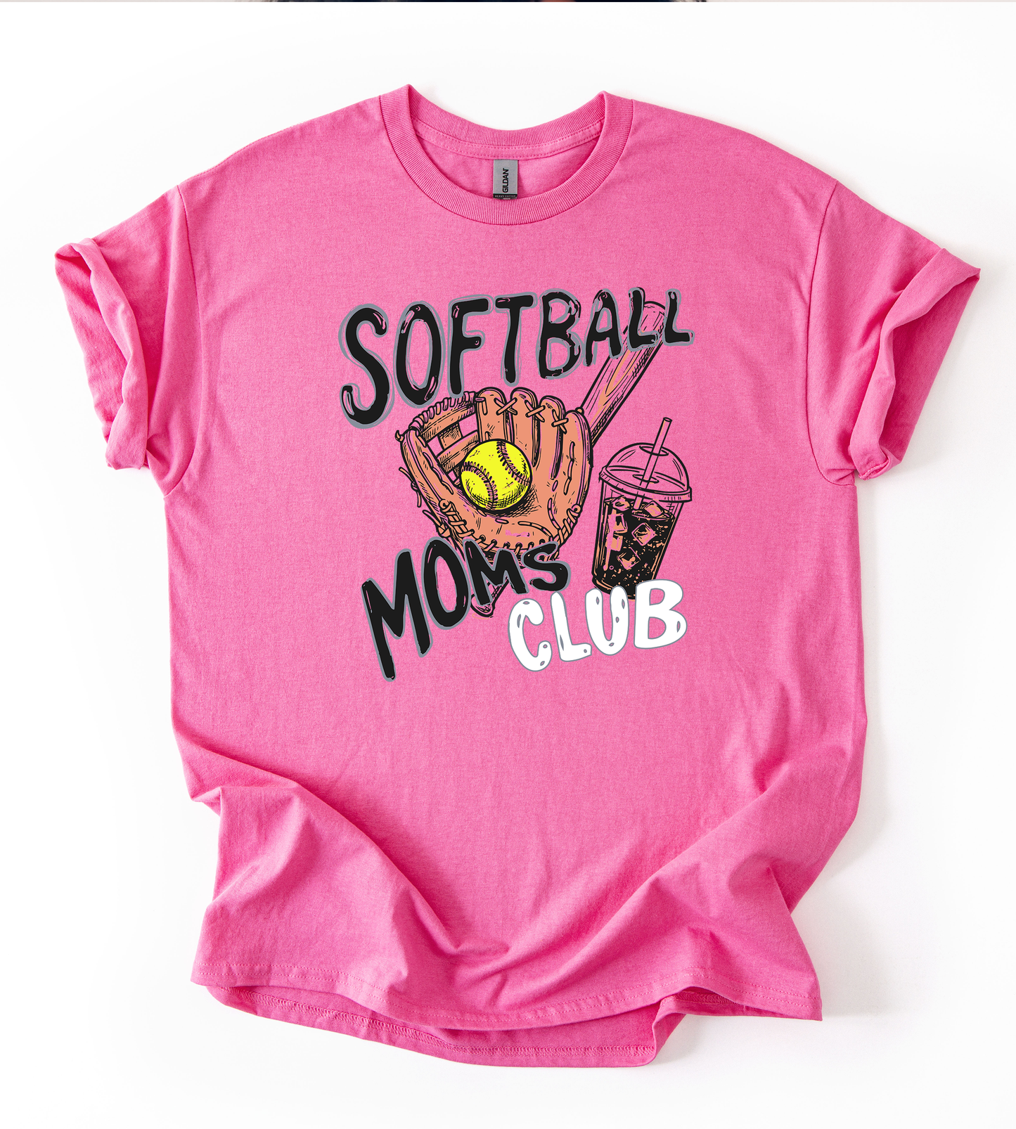 SMC Black on Azelea Gildan Unisex Tshirt