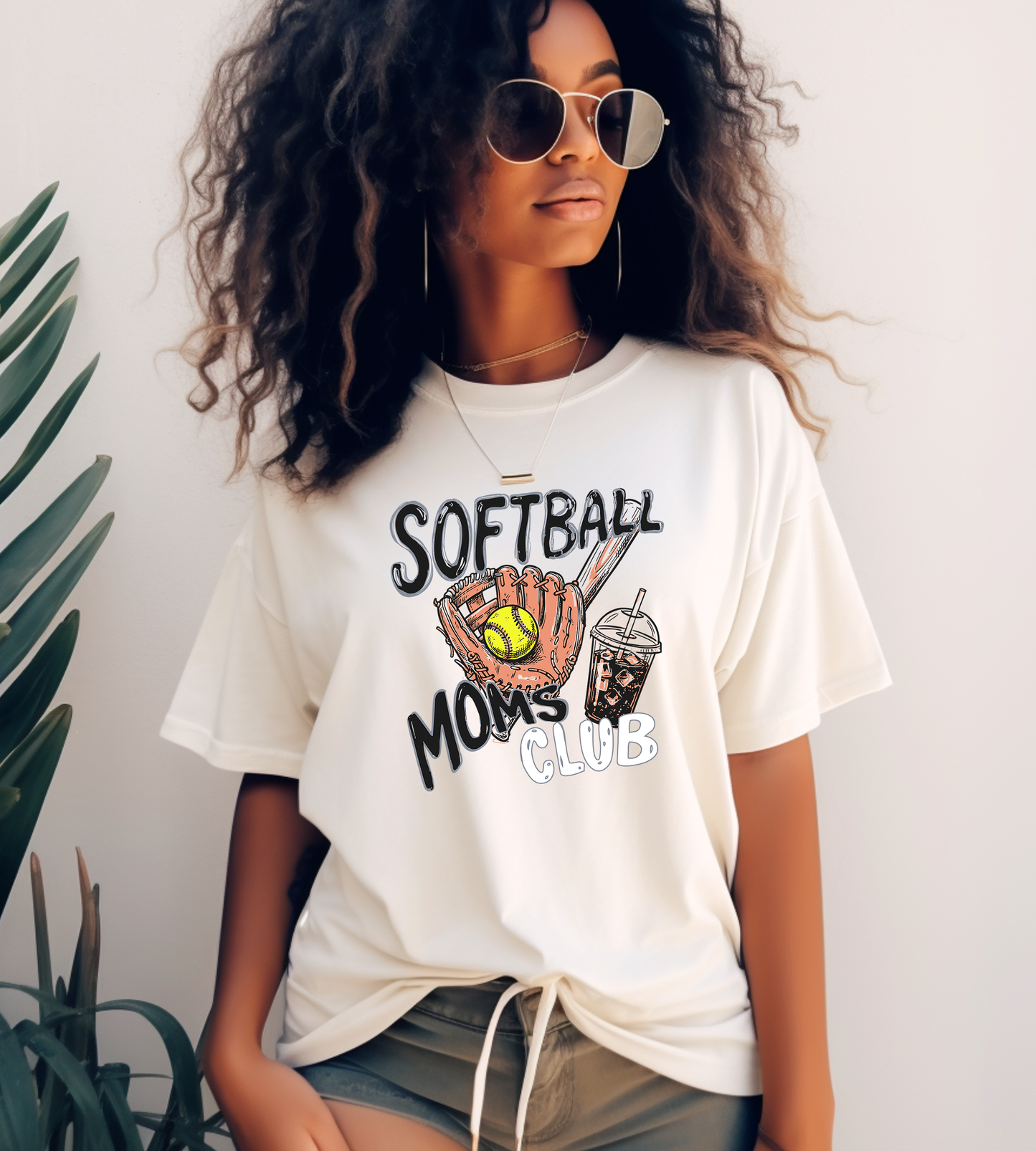 SMC Black on Ivory Comfort Colors Unisex Tshirt