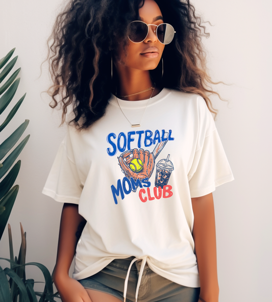 SMC Royal blue on Ivory Comfort Colors Unisex Tshirt