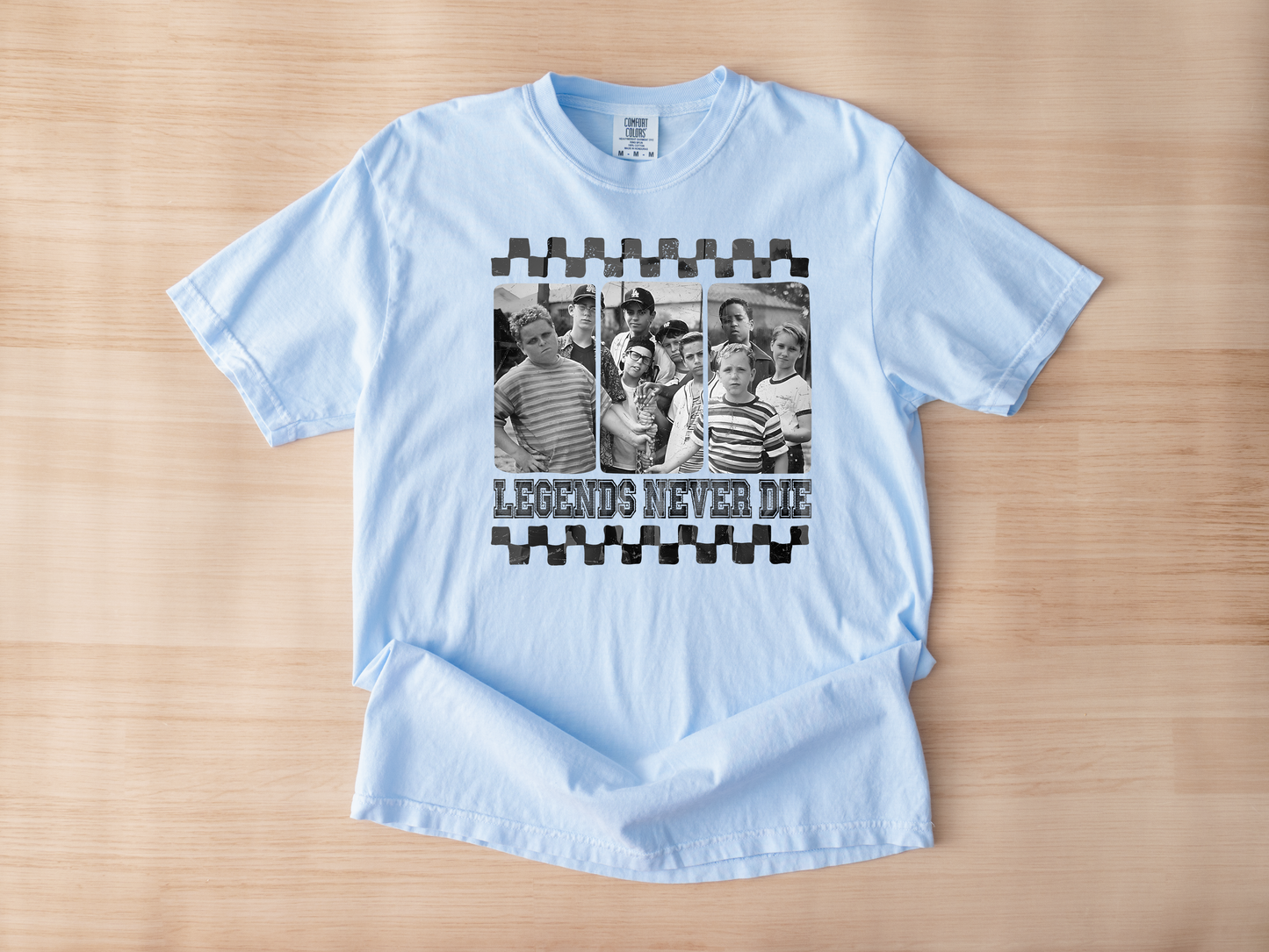 Sand Adult Unisex Comfort Colors Hydrangea Tshirt