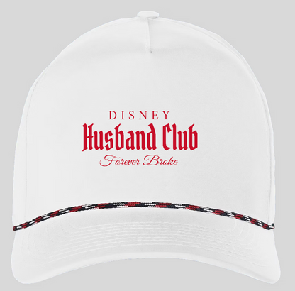 Forever Broke Husbands Club Premium Adjustable cap