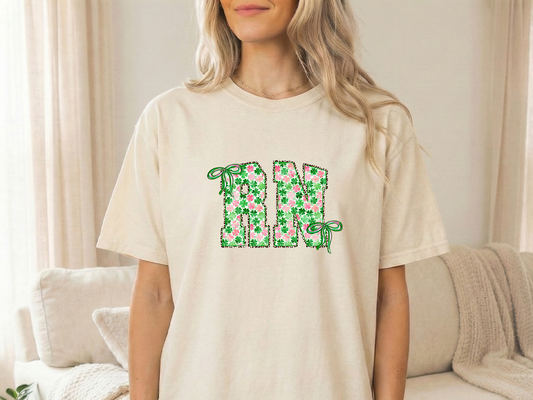 Shamrock RN Ivory Tshirt