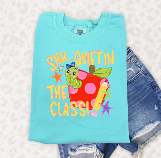 Shh Class unisex Chalky Mint Comfort Colors Tshirt
