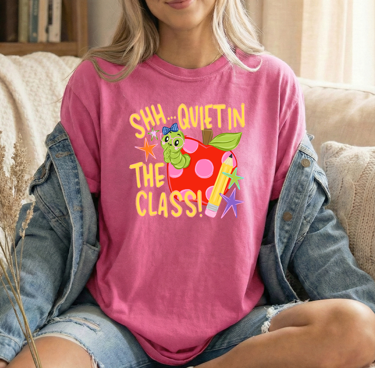 Shh Class unisex Crunchberry Comfort Colors Tshirt
