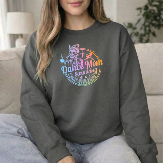 Surviving Comp Charcoal Crew Sweatshirt