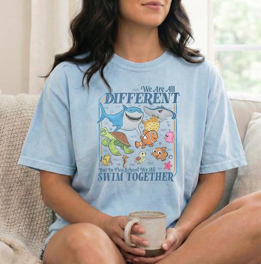 Swim together Chambray unisex Comfort Colors Tshirt