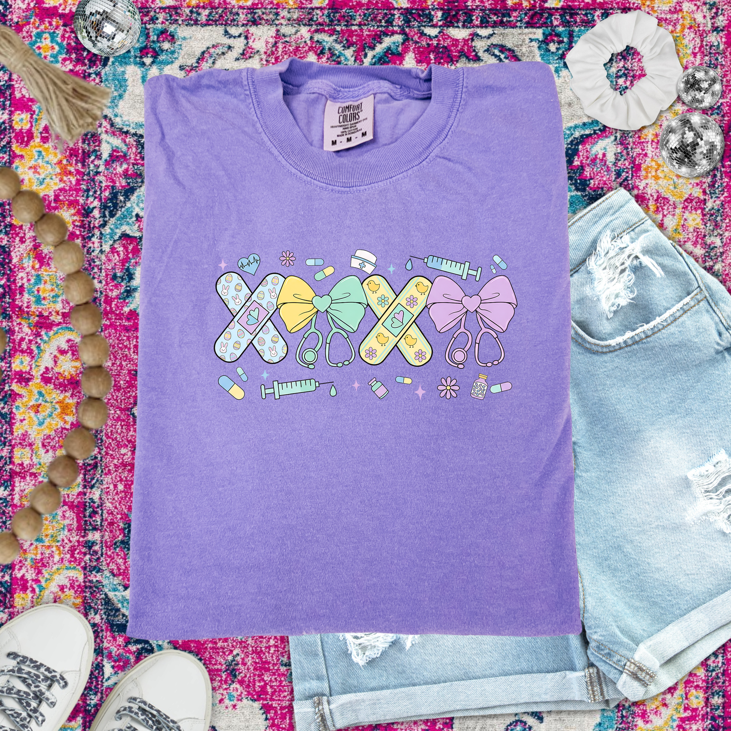 Xo Easter Violet Tshirt
