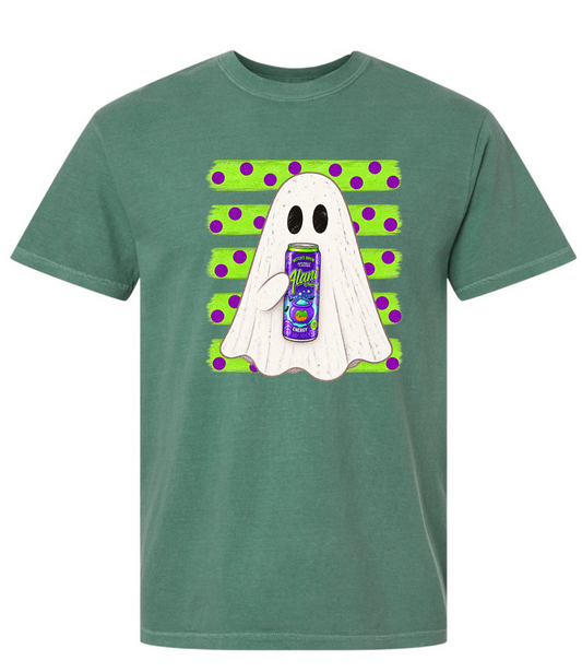 ghost alani unisex comfort colors light green t shirt