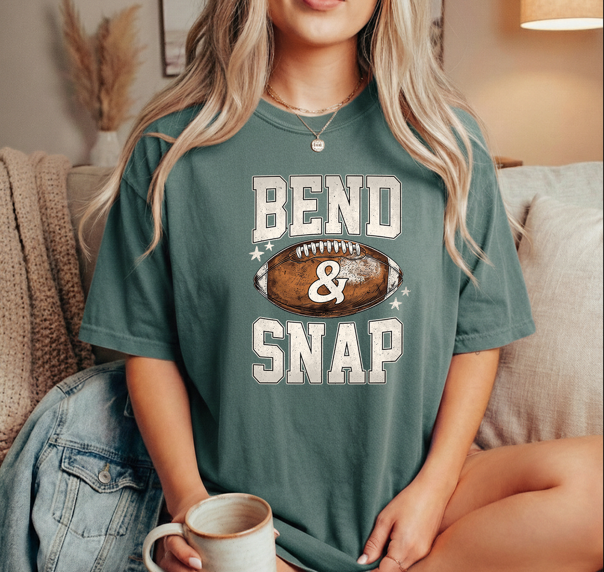 Bend and Snap Blue Spruce Unisex Comfort Colors Tshirt
