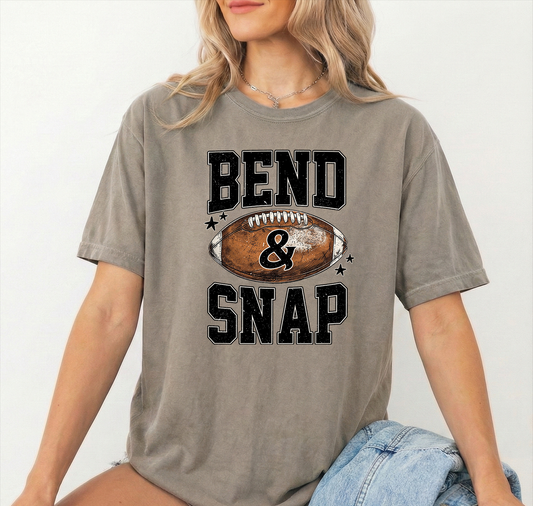 Bend and Snap Khaki Unisex Comfort Colors Tshirt