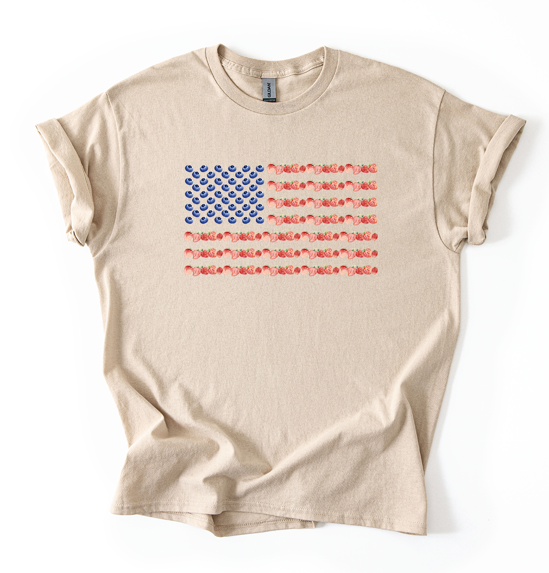 Berry Flag Sand Youth tshirt