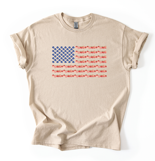 Berry Flag Sand Youth tshirt