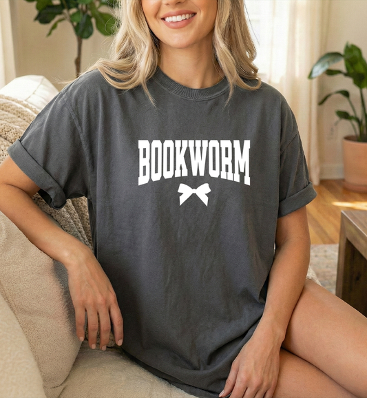 Bookworm Pepper Unisex Comfort Colors Tshirt