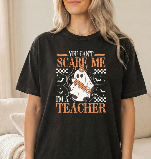Cant Scare Black Unisex Comfort Colors Tshirt