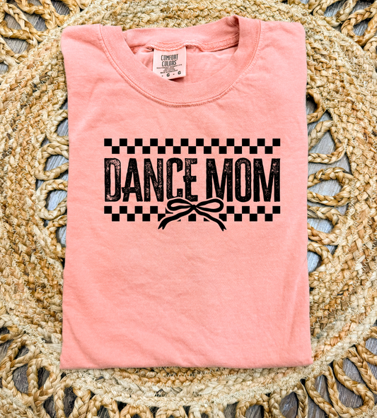Check Dance mom Terracotta Comfort Colors Unisex Tshirt