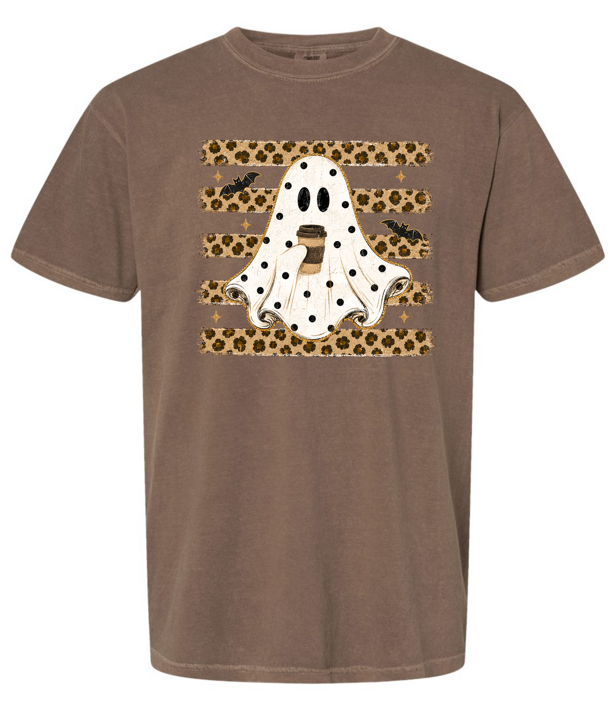 ghost coffee unisex comfort colors espresso t shirt