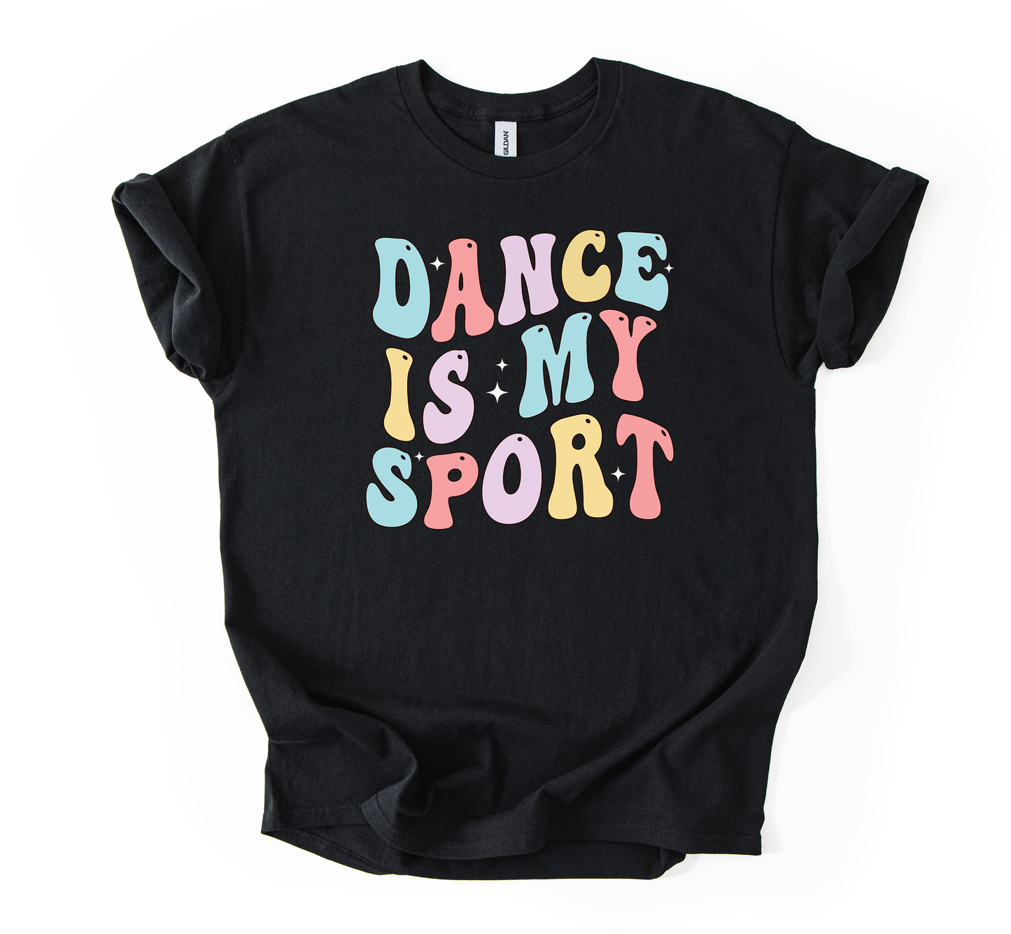 Dance is my sport Black Gildan Unisex Tshirt