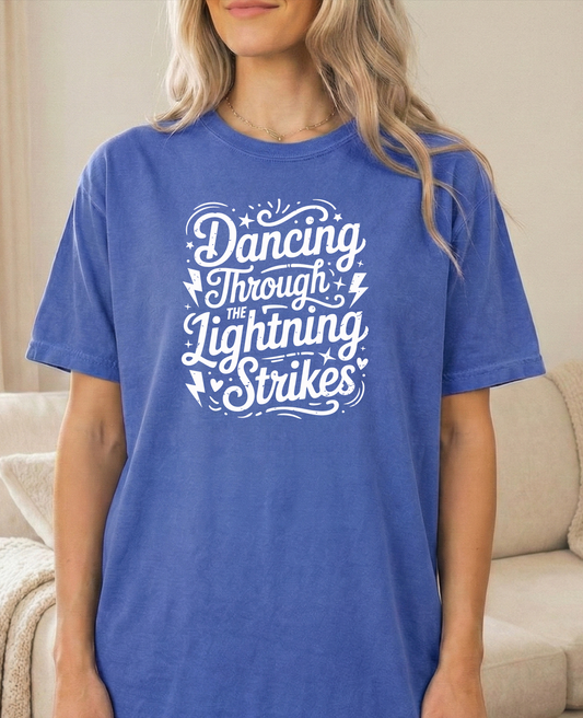 TS Dancing Unisex Comfort Colors Flo Blue Tshirt