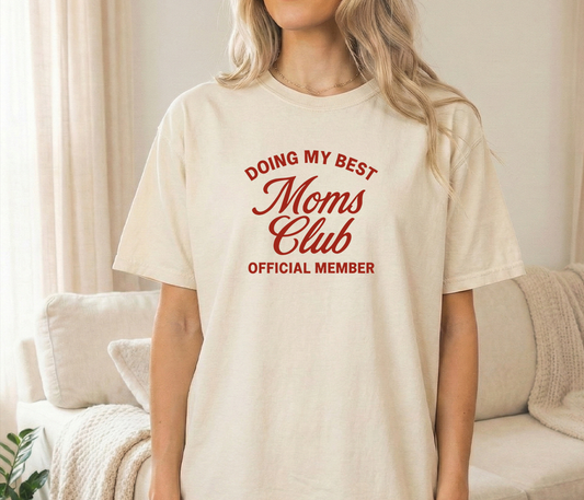 Doing my best unisex ivory comfort colors t shirt