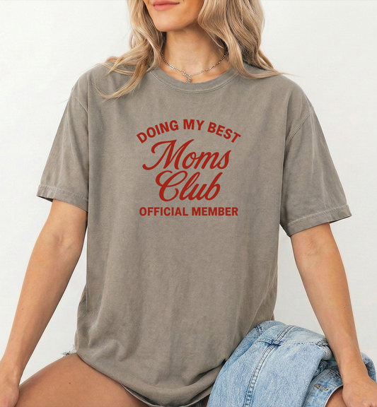 Doing my best unisex Khaki comfort colors t shirt