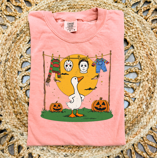 Duck Horror Unisex Terracotta Comfort Colors