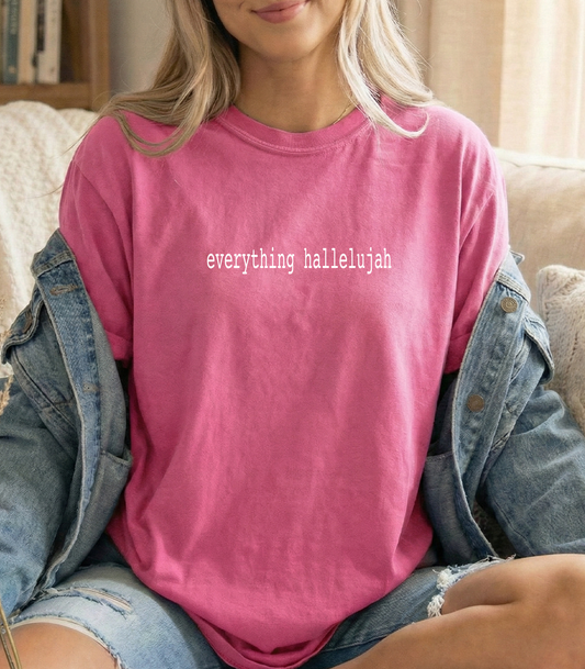 Everything H Unisex Comfort Colors Crunchberry Tshirt