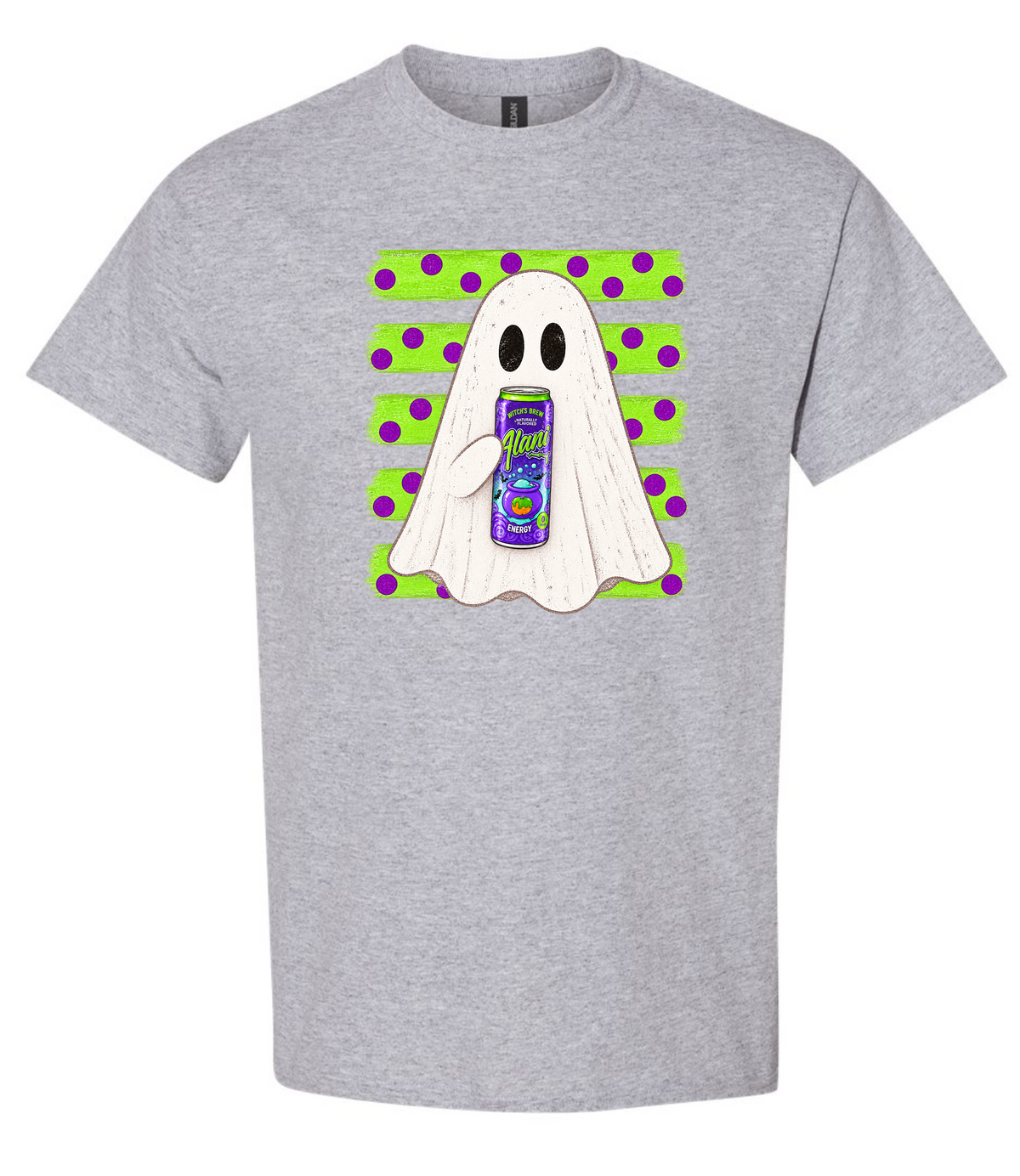 ghost alani unisex gildan sports grey t shirt