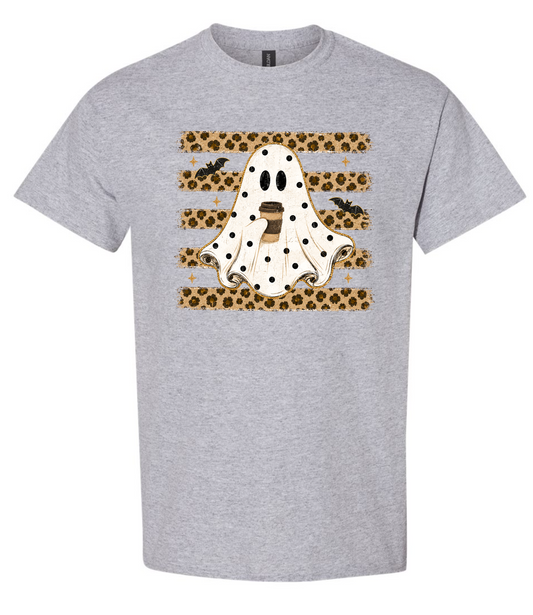 ghost coffee unisex gildan sports grey t shirt