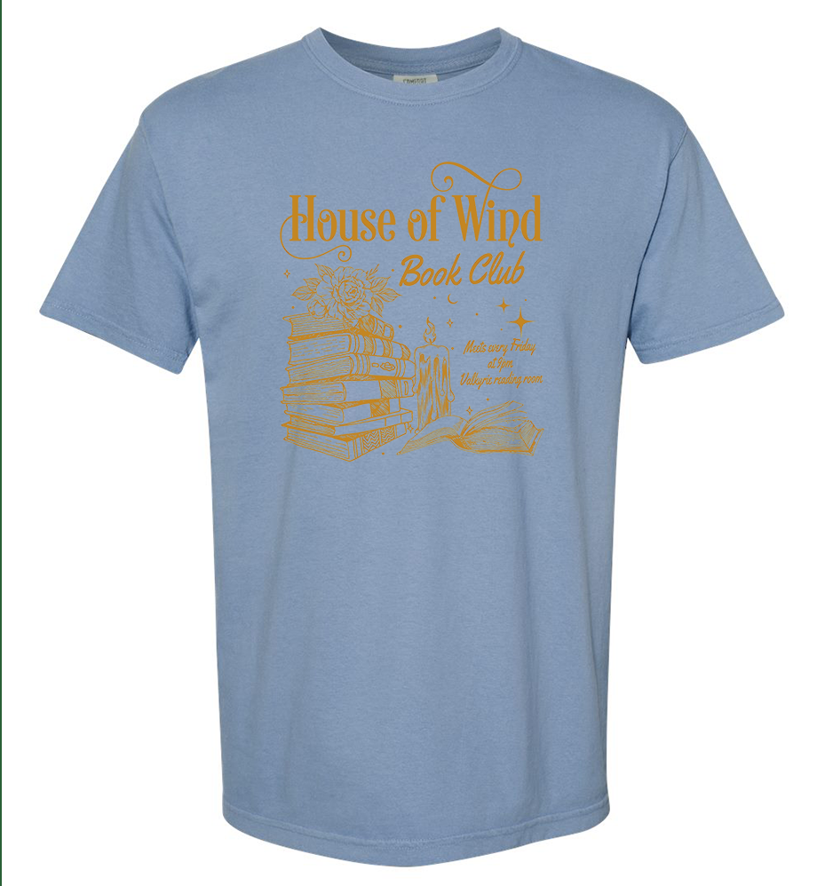 House of Wind Unisex Comfort Colors Washed Denim Tshirt