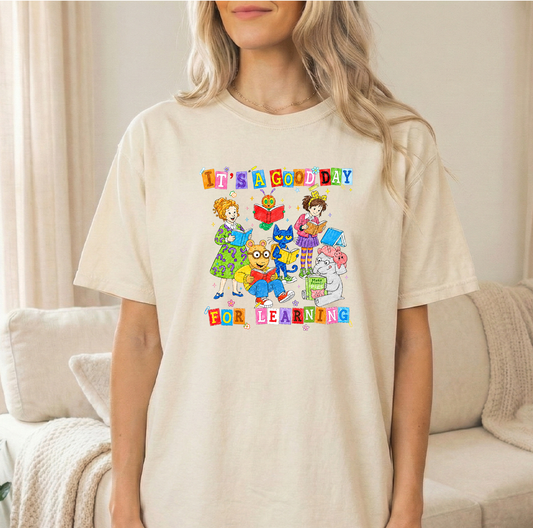 Its a good day Unisex Comfort Colors Ivory Tshirt