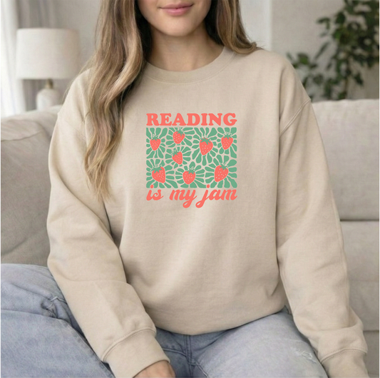 Jam Unisex Sand Gildan Crewneck Sweatshirt Tshirt