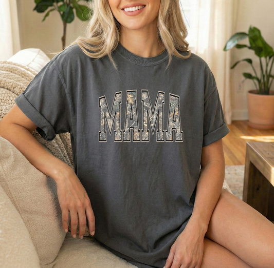 Mama camo pepper unisex comfort colors t shirt