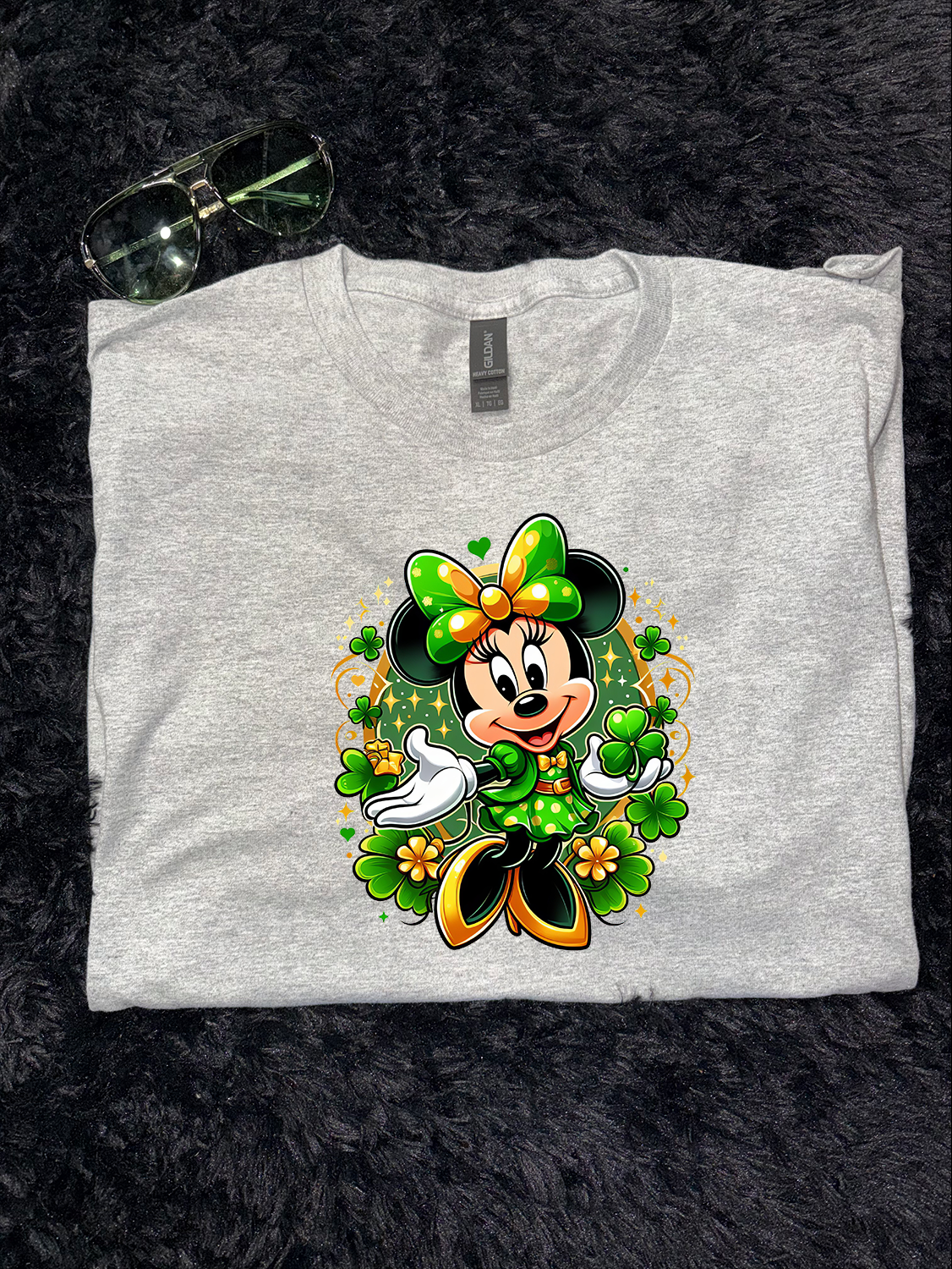 Mouse Youth Sports Grey Gildan T shirt