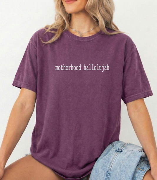 Motherhood H Unisex Comfort Colors Berry Tshirt